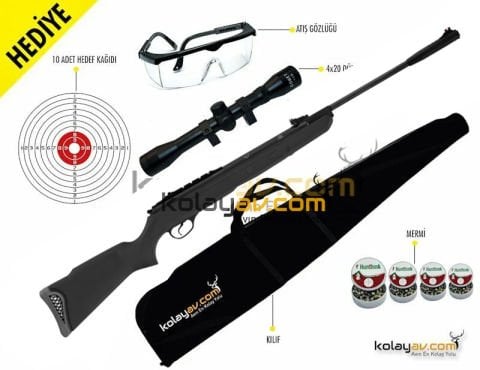 Hatsan Mod 125 Vortex Havalı Tüfek, 5.5mm (Full Set)