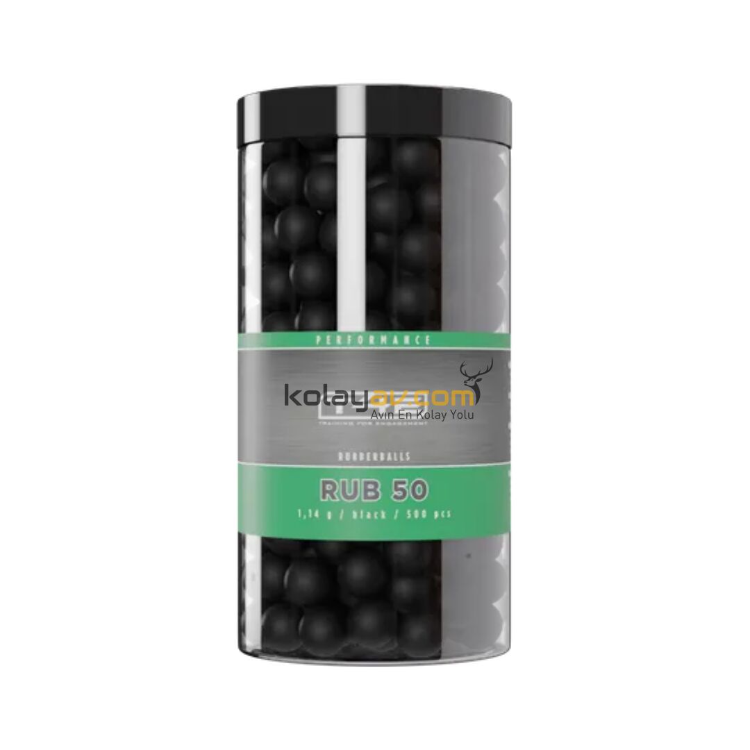 Umarex T4E Performance RUB 50 Kalibre Kauçuk Airsoft BB (500 Adet)