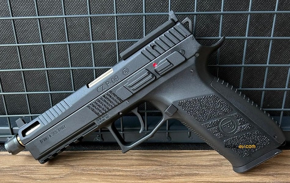 ASG CZ P09 Optik Siyah Blowback Airsoft Tabanca Kolay Av