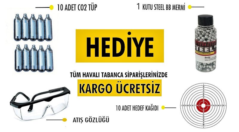 havalı tabanca