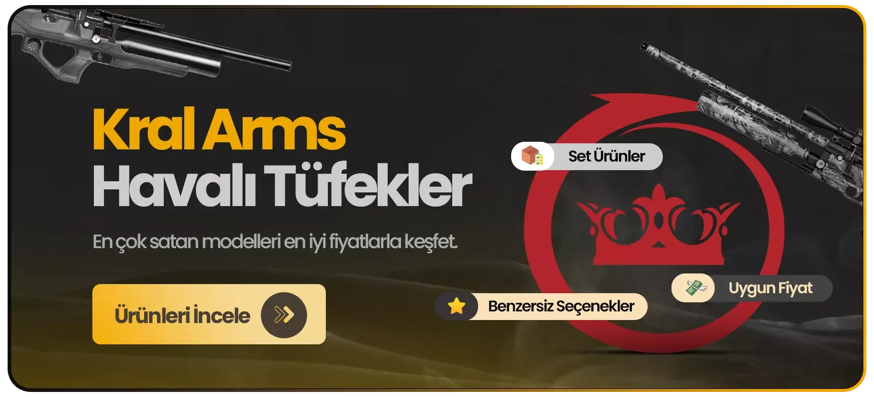 Kral Arms Havalı Tüfekler