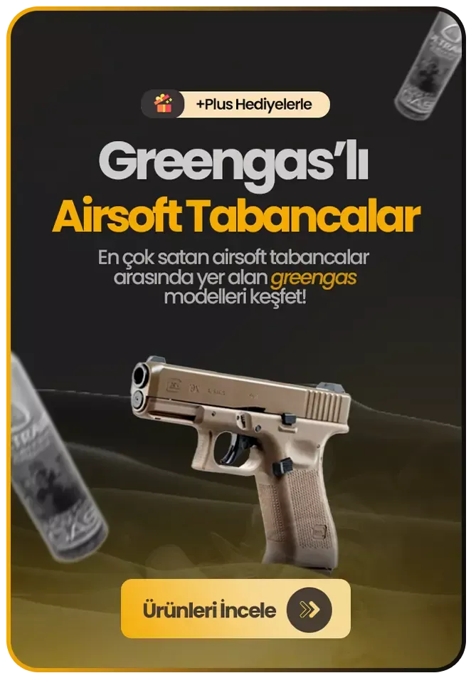 Greengas'lı Airsoft Tabanca