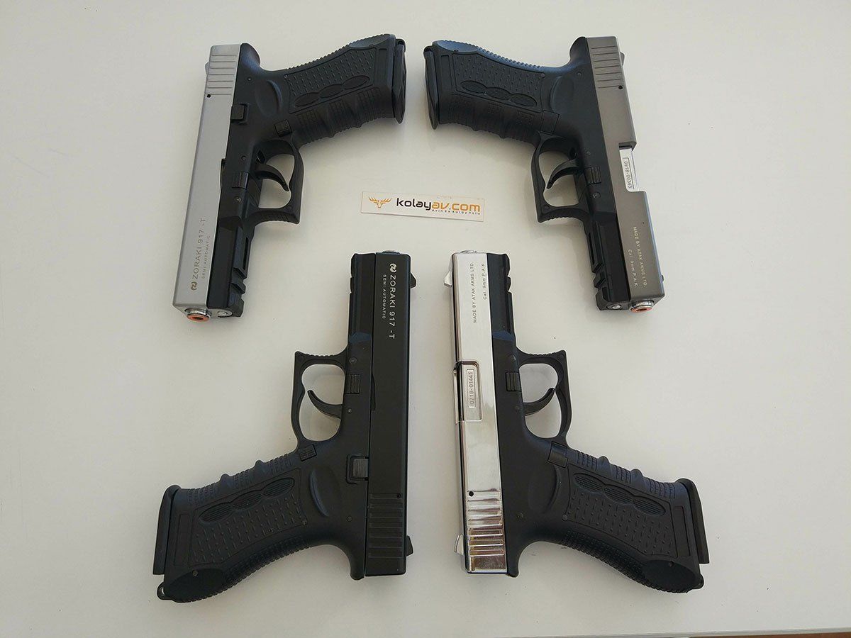 Zoraki 917 Kurusıkı Tabanca Modeli