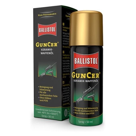 Ballistol GunCer Seramik Katkılı Sprey Silah Bakım Yağı 50 ml (22165)