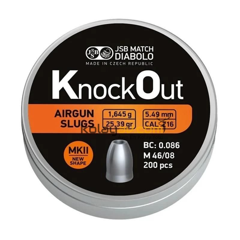 JSB Diabolo KnockOut MKII 5.49 mm Pellet (CAL216)