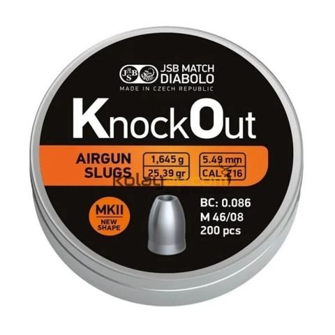 JSB Diabolo KnockOut MKII 5.49 mm Pellet (CAL216)