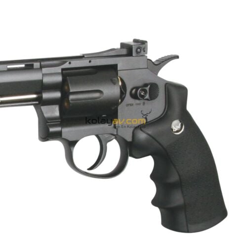 ASG Dan Wesson 8 İnç Revolver Gri Toplu Havalı Tabanca 4.5mm