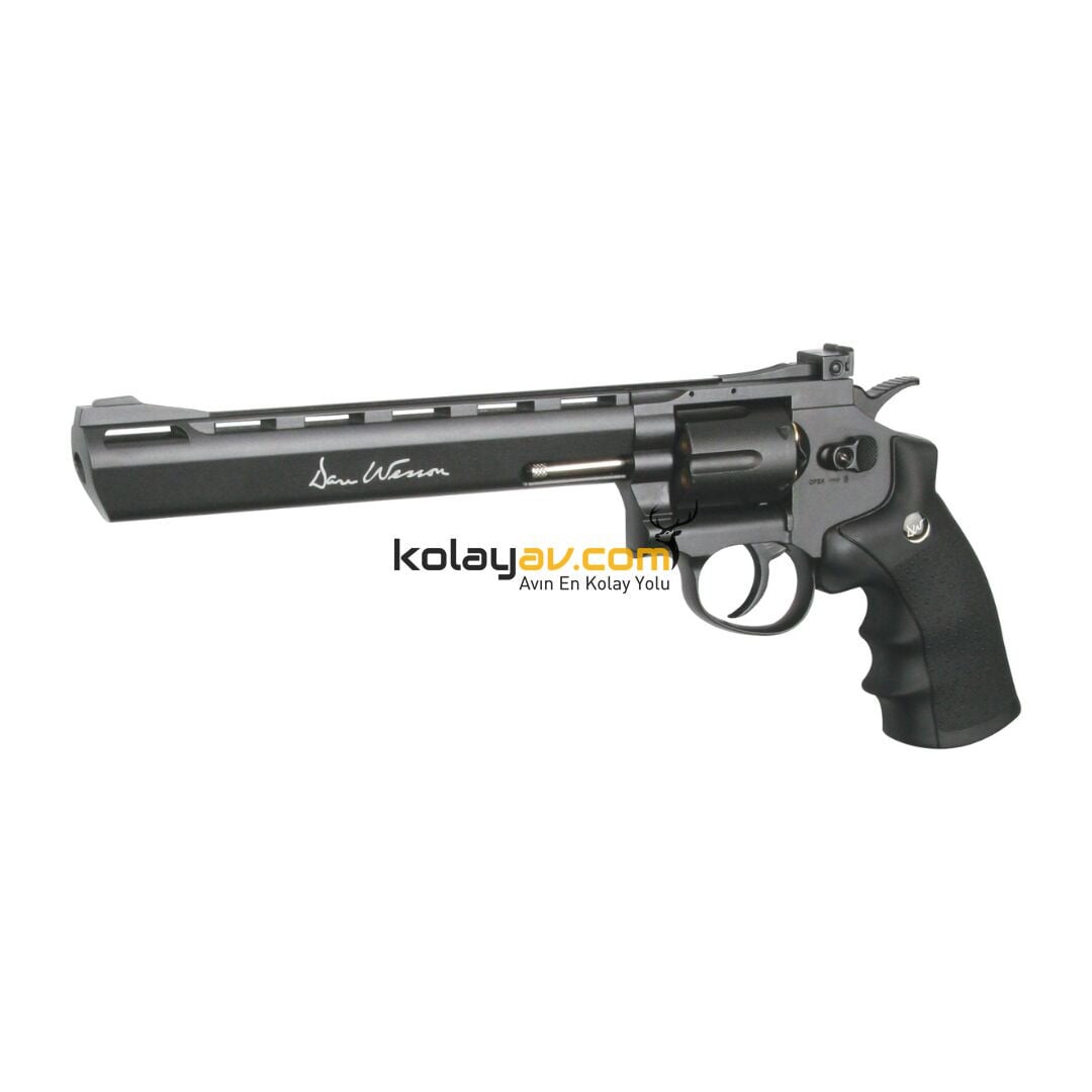 ASG Dan Wesson 8 İnç Revolver Gri Toplu Havalı Tabanca 4.5mm