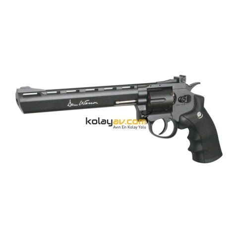 ASG Dan Wesson 8 İnç Revolver Gri Toplu Havalı Tabanca 4.5mm