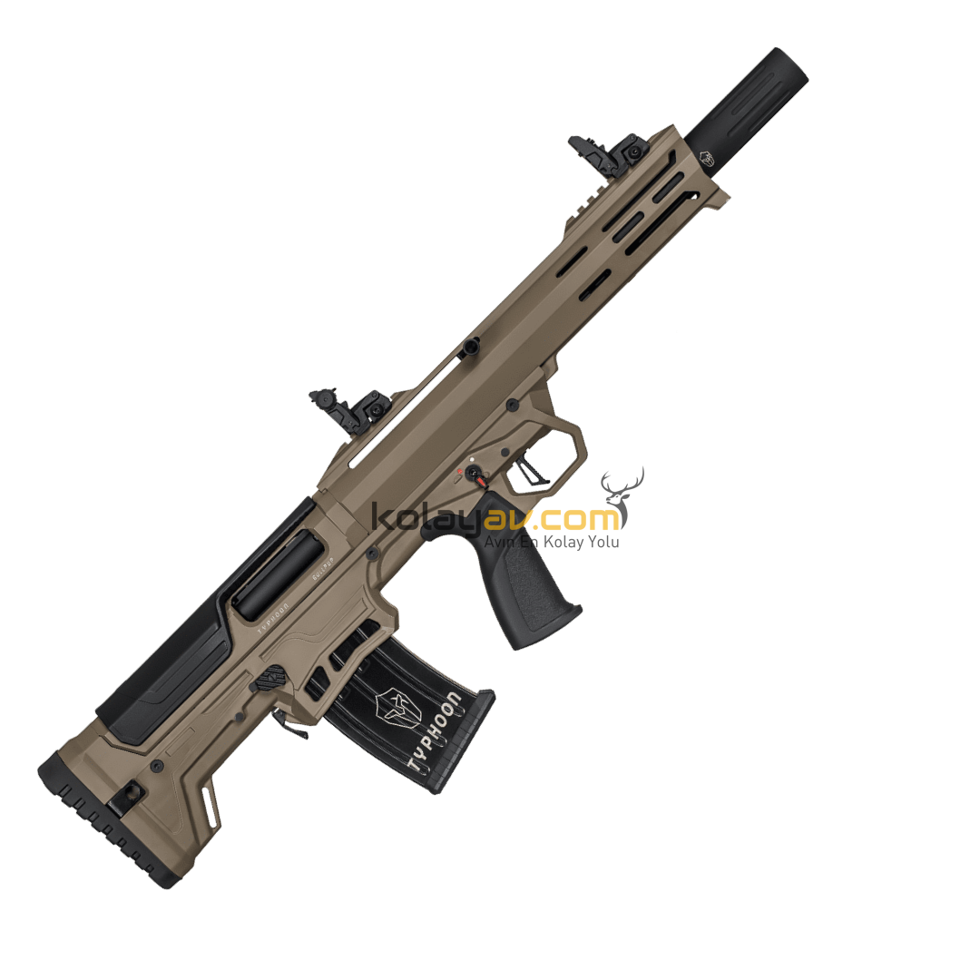 Typhoon Sierra 12 Bullpup FDE Otomatik Şarjörlü 12 Kalibre Av Tüfeği