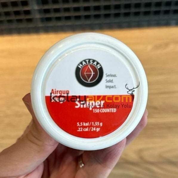 Hatsan Sniper 5.5 mm 24 Grain Havalı Tüfek Saçması