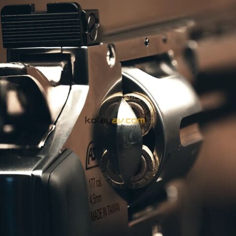 ASG Dan Wesson 6 İnç Gümüş Pellet Havalı Tabanca