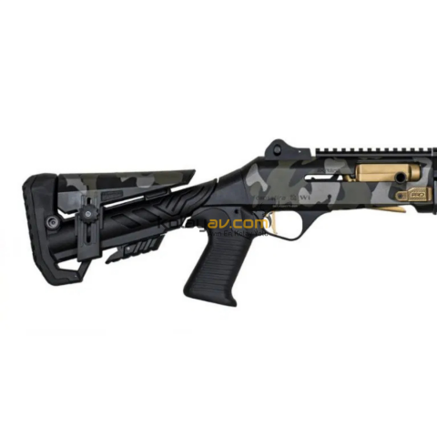 Aksa Crossfire S4 Extreme Pro Camo 1 Haki Otomatik 12 Kalibre Av Tüfeği