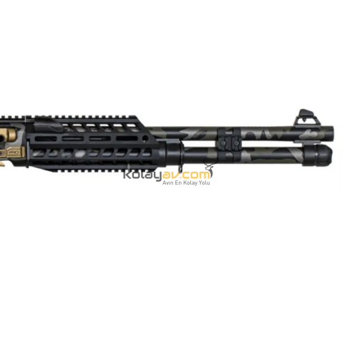 Aksa Crossfire S4 Extreme Pro Camo 1 Haki Otomatik 12 Kalibre Av Tüfeği