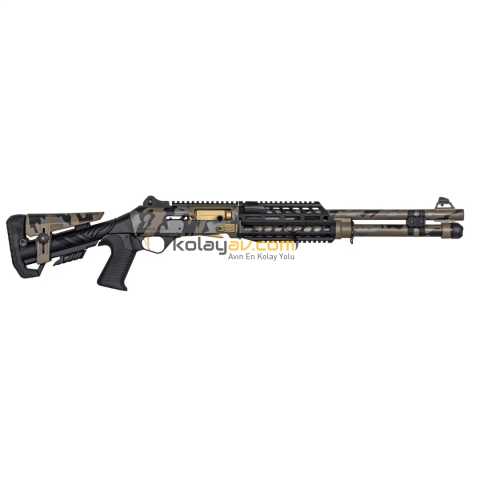 Aksa Crossfire S4 Extreme Pro Camo 2 Çöl Otomatik 12 Kalibre Av Tüfeği