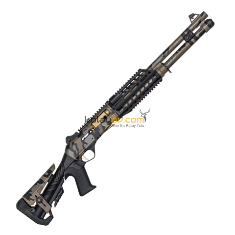 Aksa Crossfire S4 Extreme Pro Camo 2 Çöl Otomatik 12 Kalibre Av Tüfeği