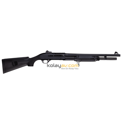 Benelli M3 Slug Siyah Pompalı Otomatik 12 Kalibre Av Tüfeği