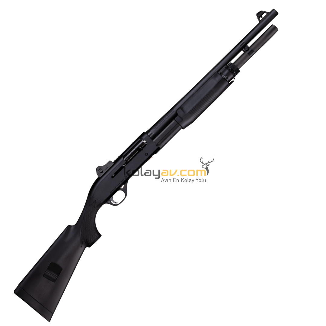 Benelli M3 Slug Siyah Pompalı Otomatik 12 Kalibre Av Tüfeği