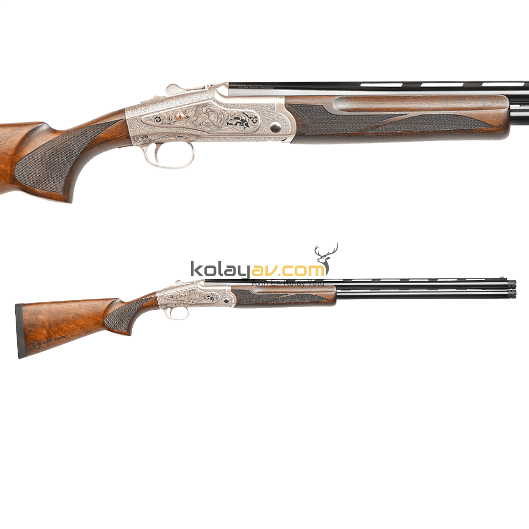 Kral Arms ST-500 Elite Gravürlü Süperpoze 12 Kalibre Av Tüfeği