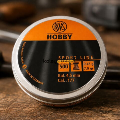 RWS Hobby 4.5 mm Havalı Tüfek Saçma Pellet (500 Adet)