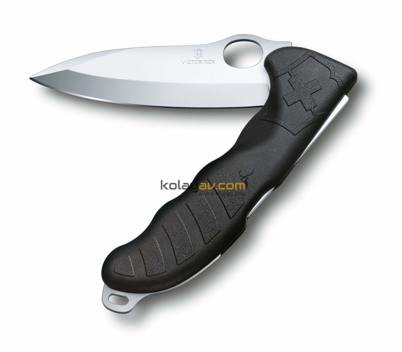 Victorinox Hunter Pro Siyah Tek El Çakı (Kılıflı - Kutulu) , 0.9411.M3