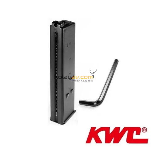 KWC Uzi Blowback Yedek Şarjör 4.5 mm (KMB07)