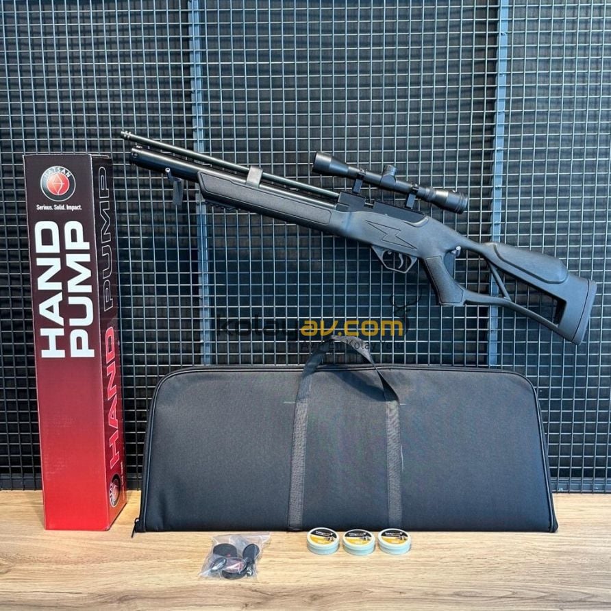 Hatsan Flash PCP Havalı Tüfek, 5.5mm Full Set (Dürbün + Pompa)