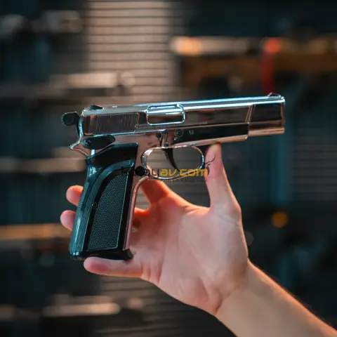EKOL ES 66 Havalı Tabanca 4.5 mm - Parlak Beyaz