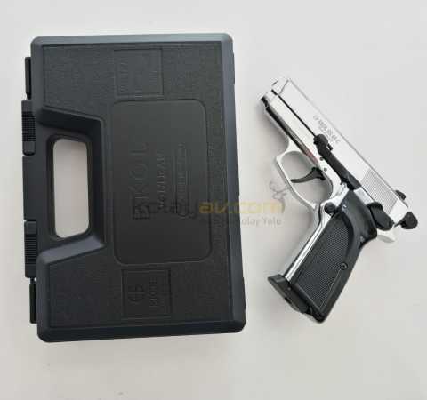 EKOL ES 66 Compact Havalı Tabanca 4.5 mm - Parlak Beyaz