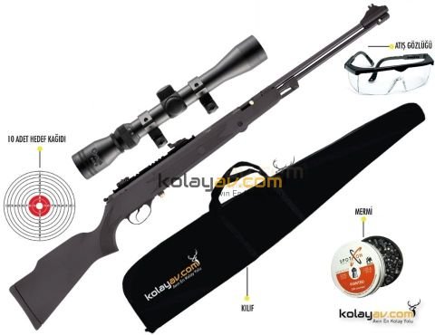 Hatsan Torpedo 105X Havalı Tüfek, 6.35mm (Full Set)