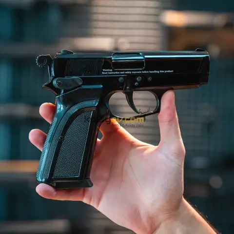EKOL ES 66 Compact Havalı Tabanca 4.5 mm - Siyah