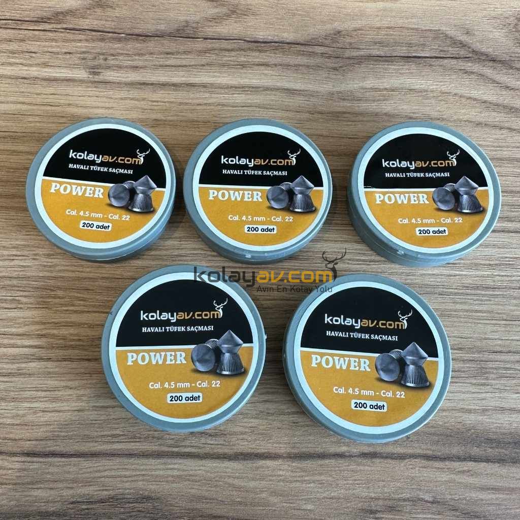 1000 Adet Kolay Av Havalı Tüfek Mermisi, 4.5mm