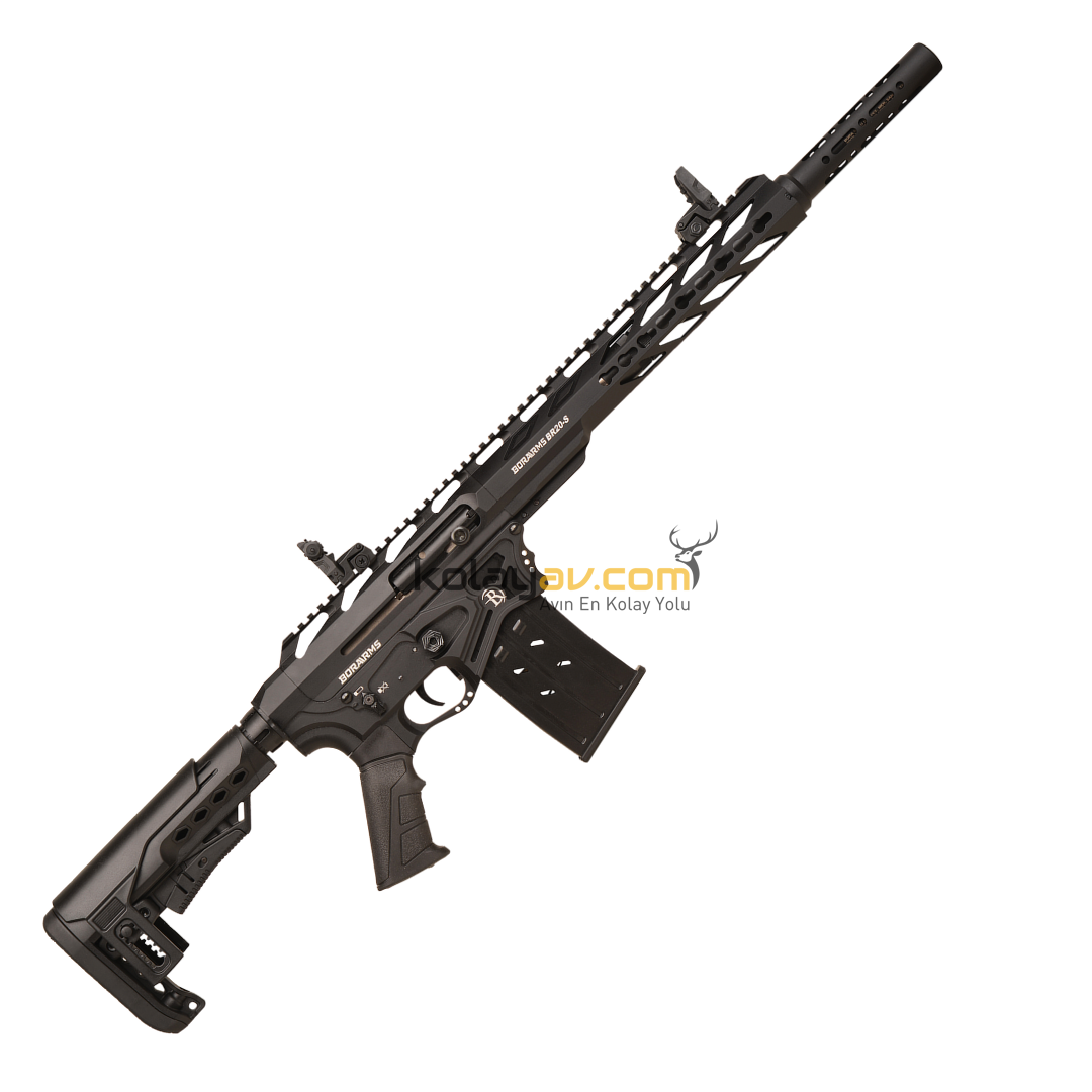 Bora Arms BR20S Siyah Şarjörlü Otomatik 20 Kalibre Av Tüfeği