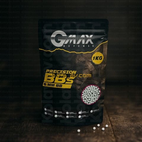 Gmax Airsoft Mermi BB 0.36gr 6mm 2780 Adet