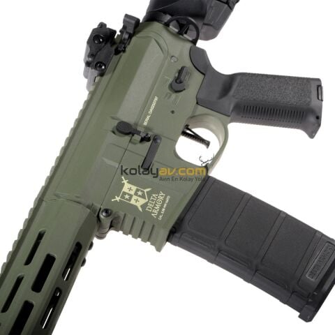Delta Armory M4 AR15 M-LOK SilentOps 10'' Charlie Oliva Airsoft Tüfek