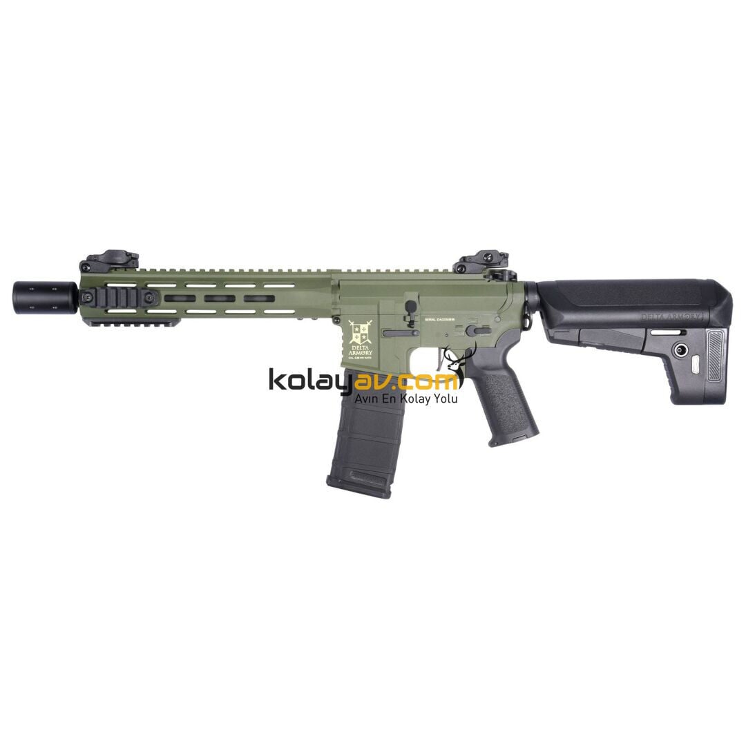 Delta Armory M4 AR15 M-LOK SilentOps 10'' Charlie Oliva Airsoft Tüfek