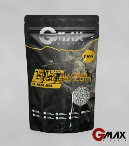 Gmax Airsoft Mermi BB 0.43gr 6mm 1 KG