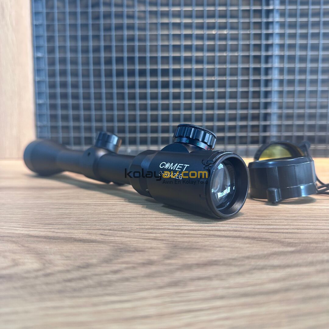 Comet 3-9X42EG Işıklı Tüfek Dürbünü