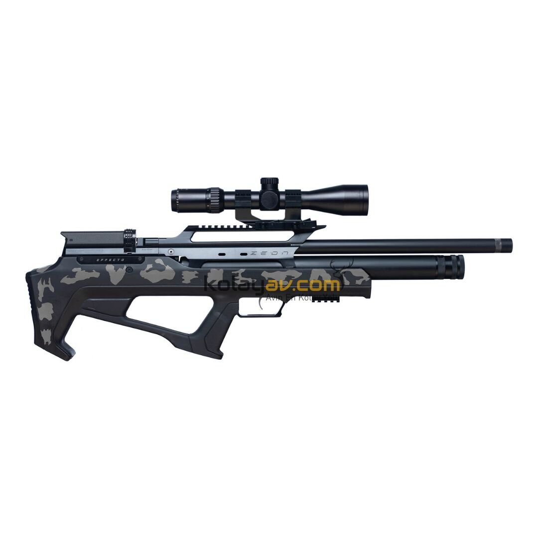 Huğlu Effecto Zeon LW Haki Kamuflaj PCP Havalı Tüfek 5.5mm