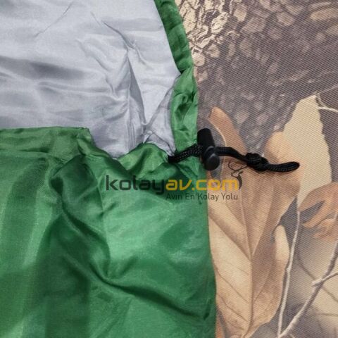 DFT Düz Başlık(190+30cm)x75 Yeşil 5/15° Uyku Tulumu