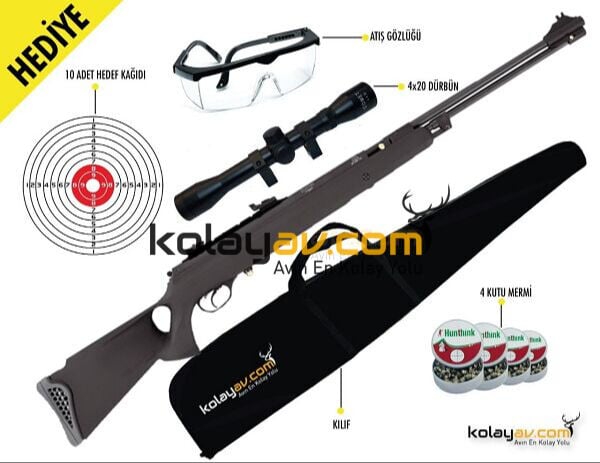 Hatsan Torpedo 150TH Havalı Tüfek, 4.5mm (Ful Set)