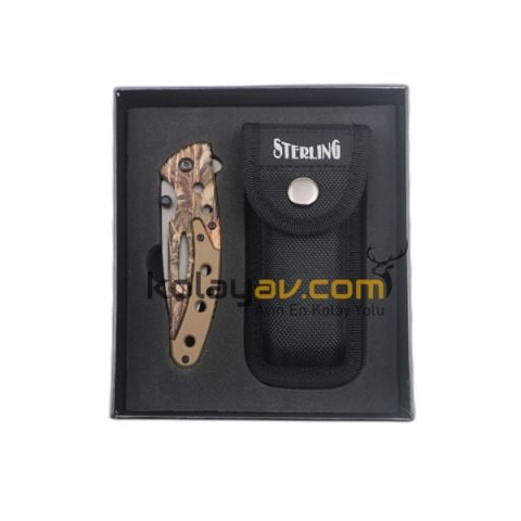 STERLING 11,43 cm Kamuflaj Liner Lock Çakı