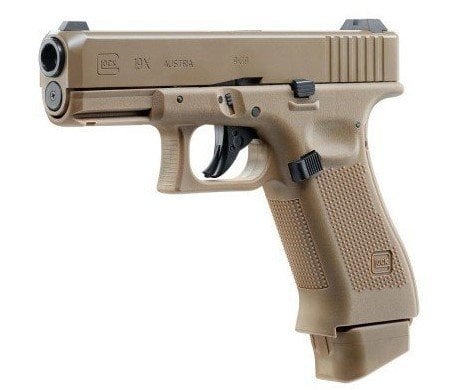 Umarex Glock 19X Desert FDE Blowback Airsoft Tabanca