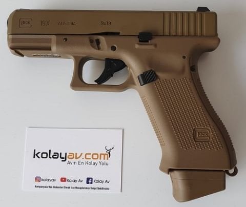 Umarex Glock 19X Desert FDE Blowback Airsoft Tabanca