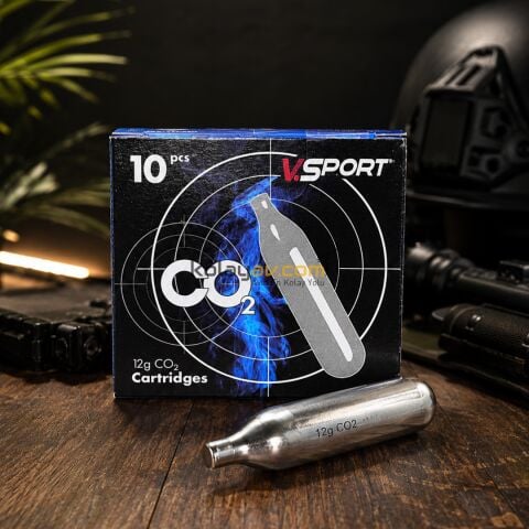 V-Sport 12 Gr Co2 Havalı Tabanca Tüpü (10 Adet)
