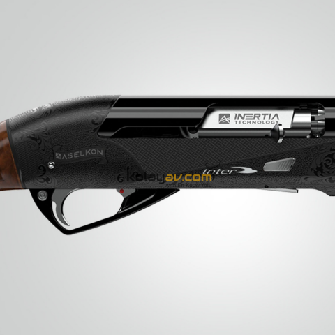 Aselkon Inter Elegant Siyah Otomatik 12 Kalibre Av Tüfeği