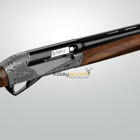 Aselkon Inter Elegant Gümüş Siyah Otomatik 12 Kalibre Av Tüfeği