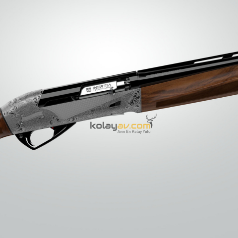 Aselkon Inter Elegant Gümüş Siyah Otomatik 12 Kalibre Av Tüfeği