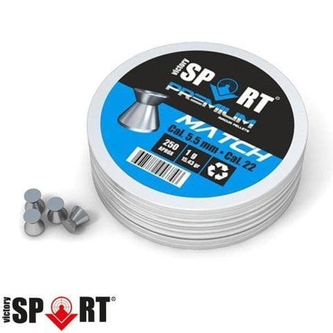 V-SPORT Premium Match 15,4 gn 5.5 mm Havalı Saçma, Pellet