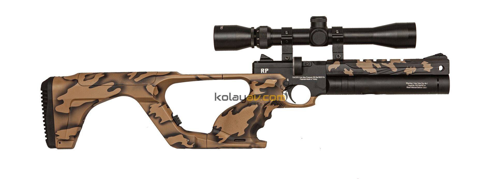 Reximex RP Safari PCP Havalı Tabanca, 5.5mm